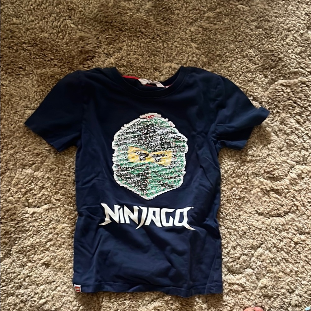 Ninja Kids Dark Blue Graphic Tee